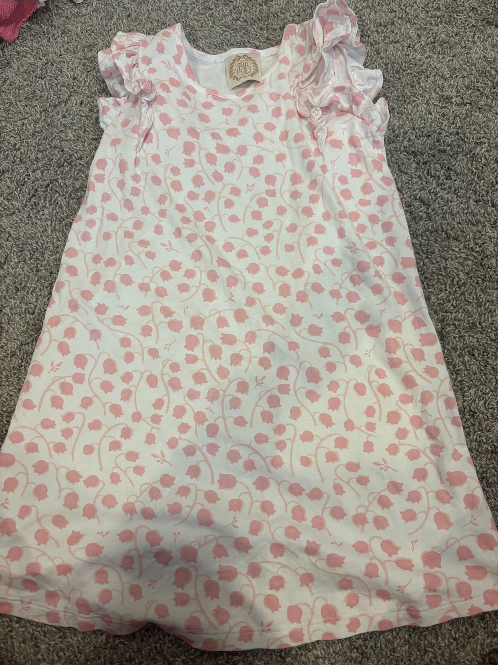 Beaufort Bonnet ruffle dress